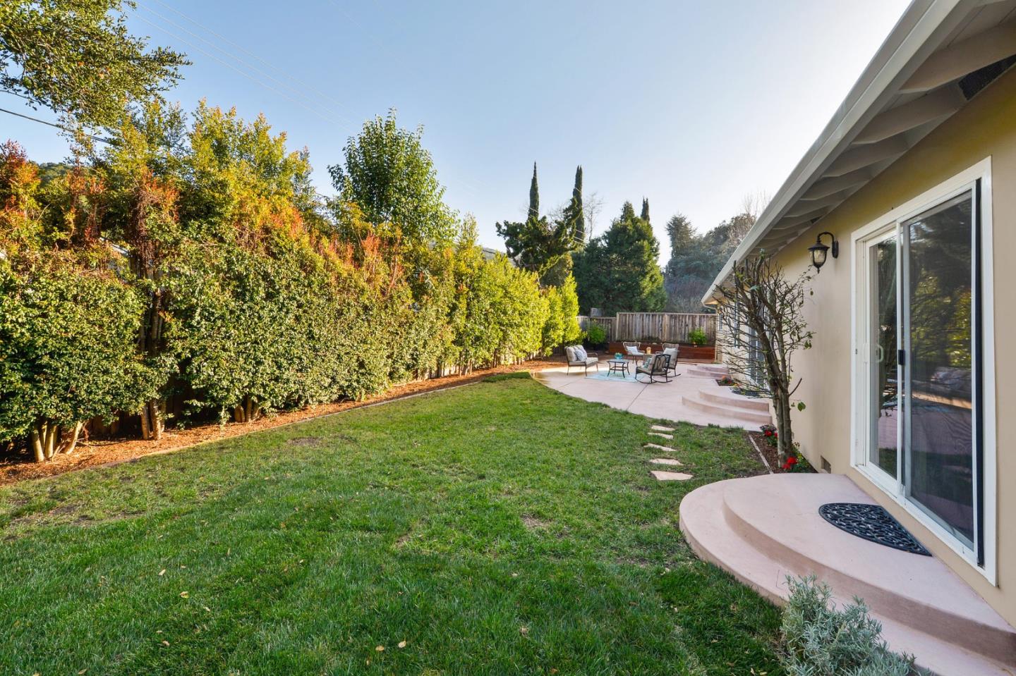 117 Worcester Loop Los Gatos, CA 95030 - Photo 15 of 47 a view of yard in front of house with trees all around