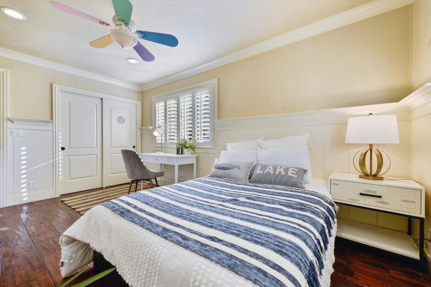 117 Worcester Loop Los Gatos, CA 95030 - Photo 42 of 47 a bedroom with a bed a dresser and window