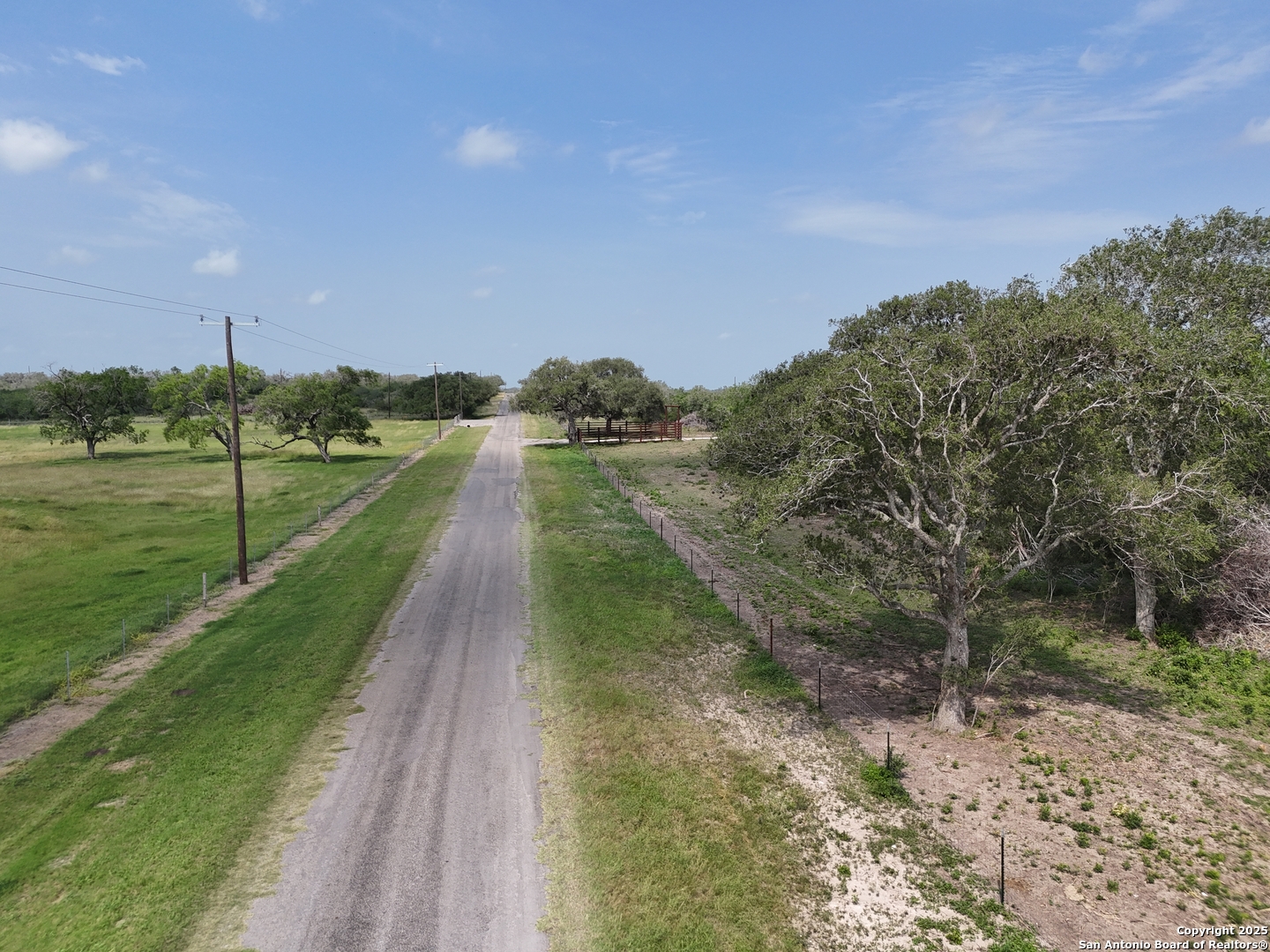 4552 Mineral Cemetery Road Beeville, TX 78102 - Photo 39 of 40 a view of a yard with an trees