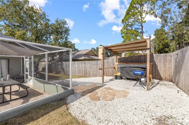 a view of outdoor space yard deck and patio