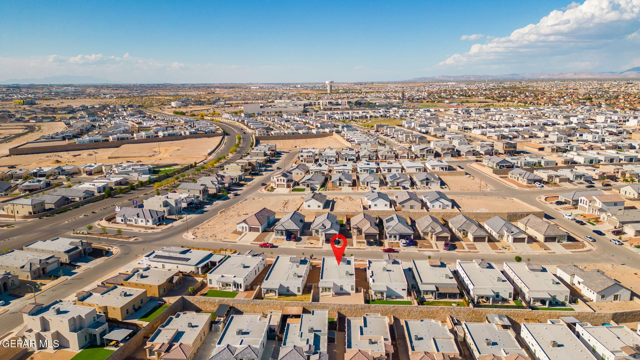 13070 Beccles Street El Paso, TX 79928 - Photo 40 of 43 an aerial view of a city