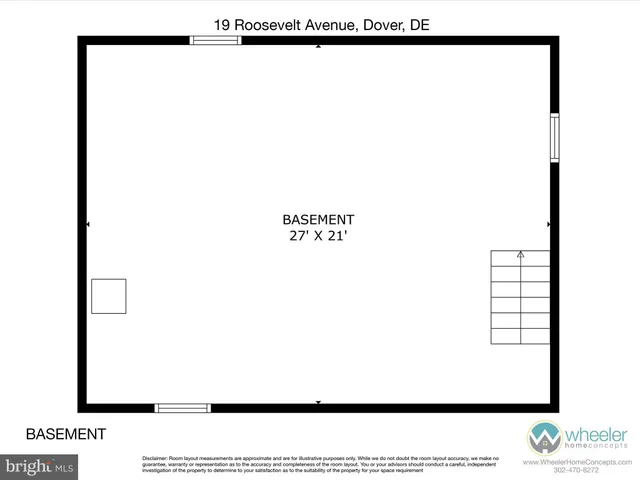 $299,999 | 19 Roosevelt Avenue, Dover, DE 19901
