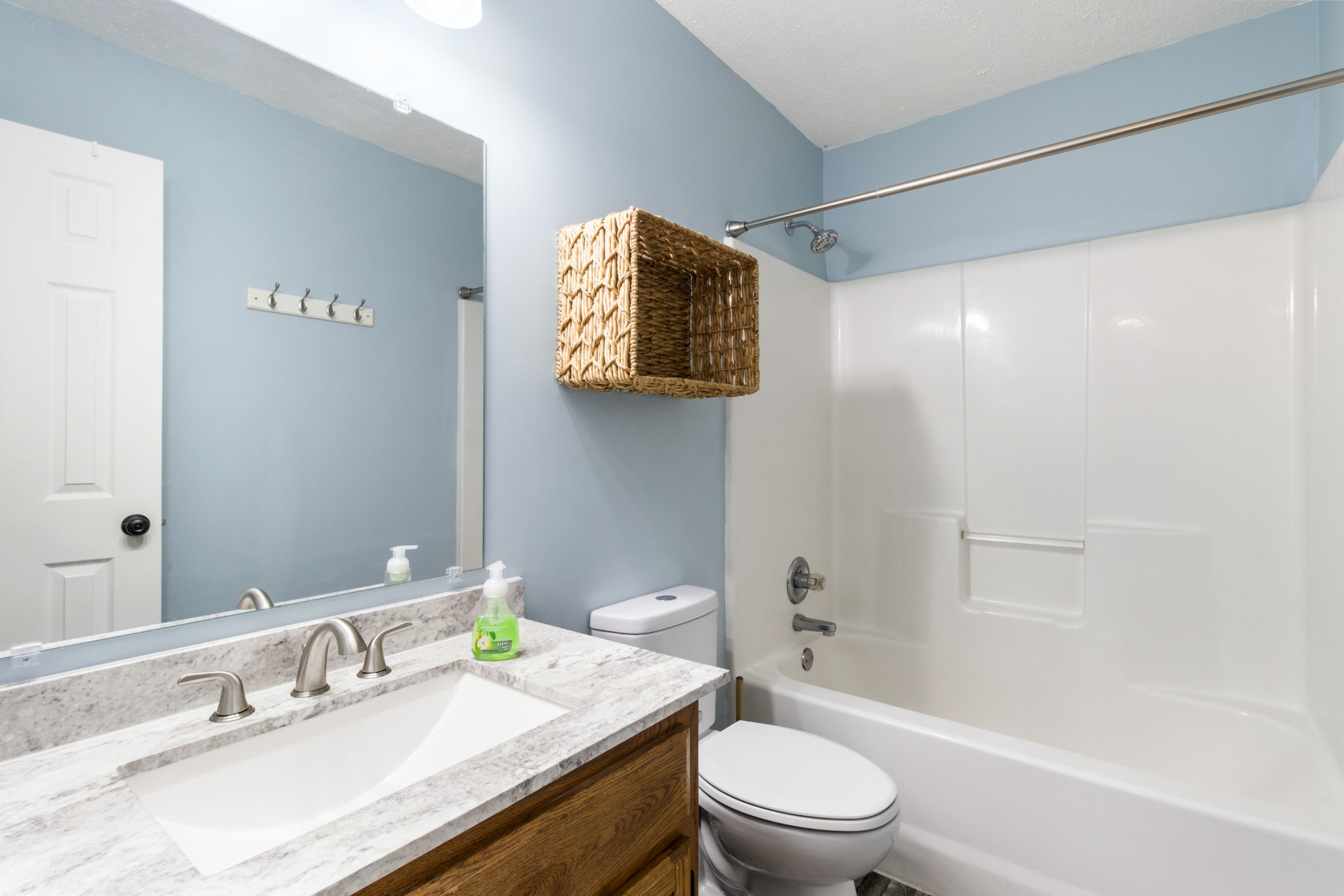 1760 Hazelwood Road Clarksville, TN 37040 - Photo 27 of 34 a bathroom with a sink toilet and shower