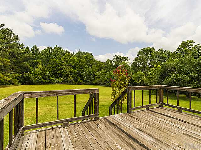 1460 Miles Chapel Road Mebane, NC 27302 - Photo 22 of 25 Peaceful View from Back Deck