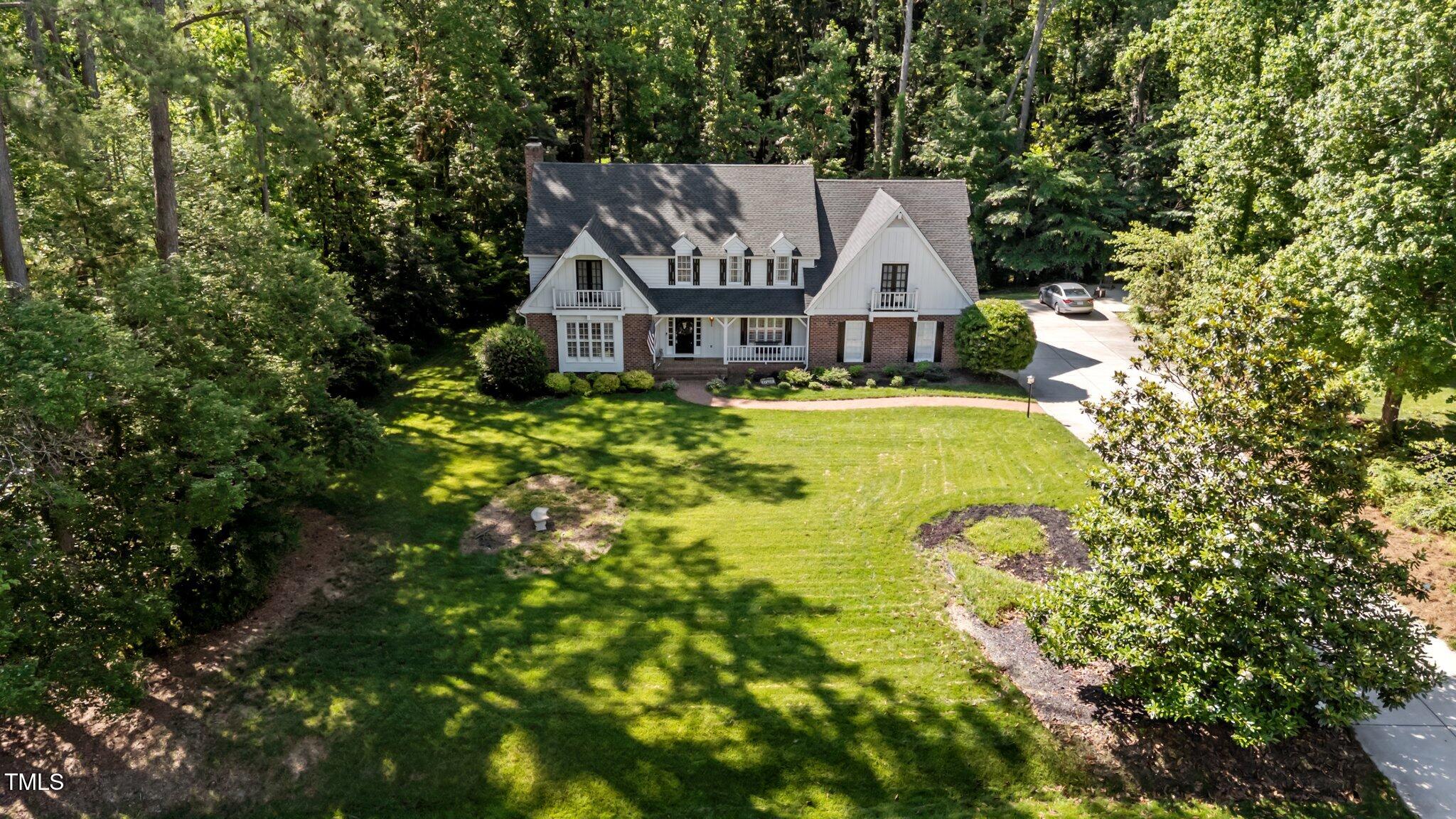 2409 Beechview Court Raleigh, NC 27615 - Photo 40 of 46 an aerial view of a house
