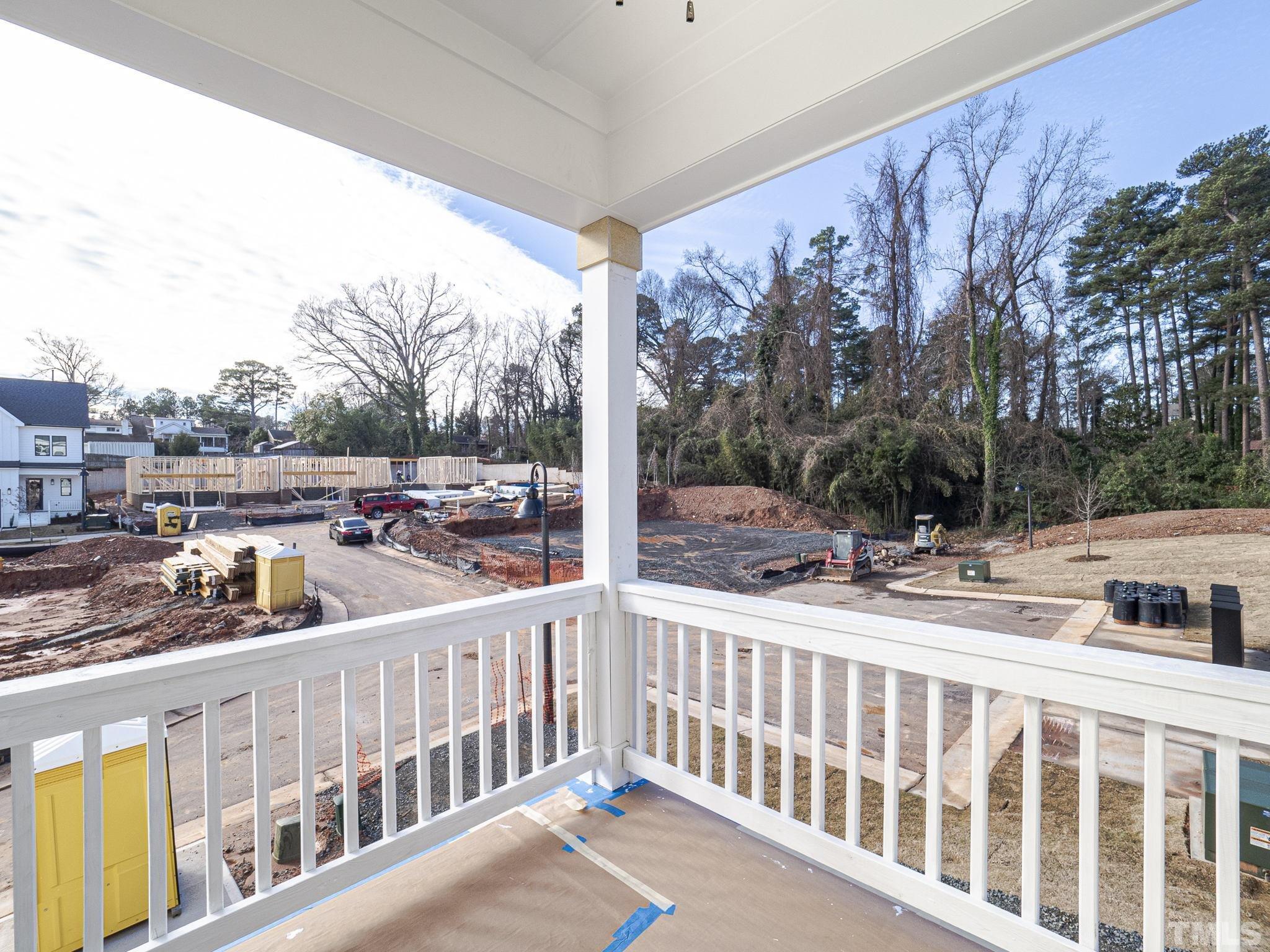 4920 Trek Lane Raleigh, NC 27606 - Photo 19 of 31 a view of city from a balcony