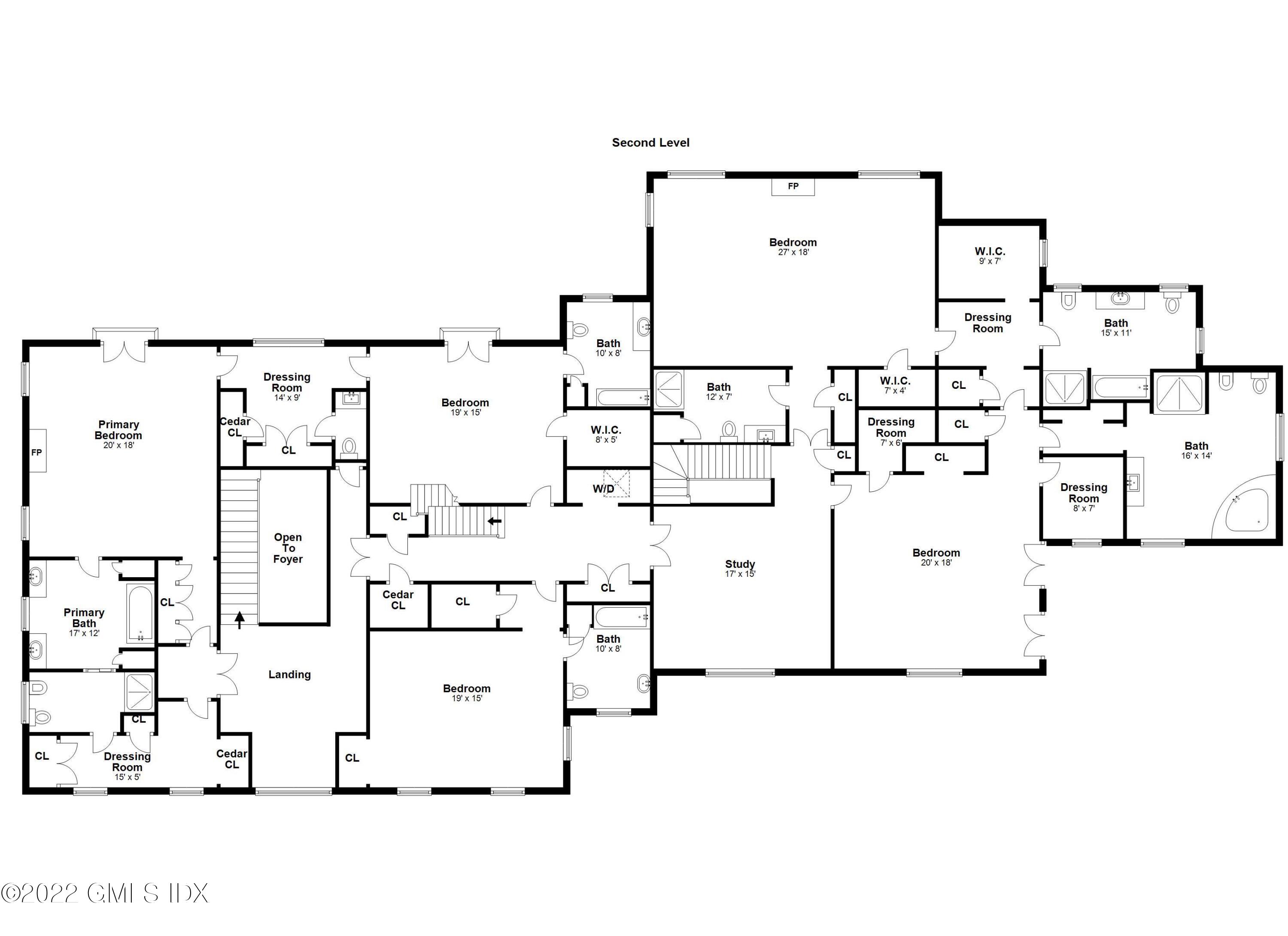 280 Round Hill Road Greenwich, CT 06831 - Photo 30 of 35 a black and white photo of a living room