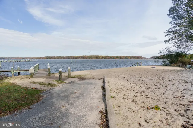 a view of an ocean beach