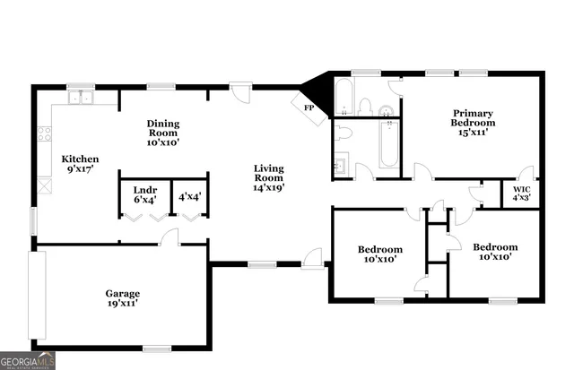 $1,555 | 7685 Mountain Creek Way, Douglasville, GA 30134