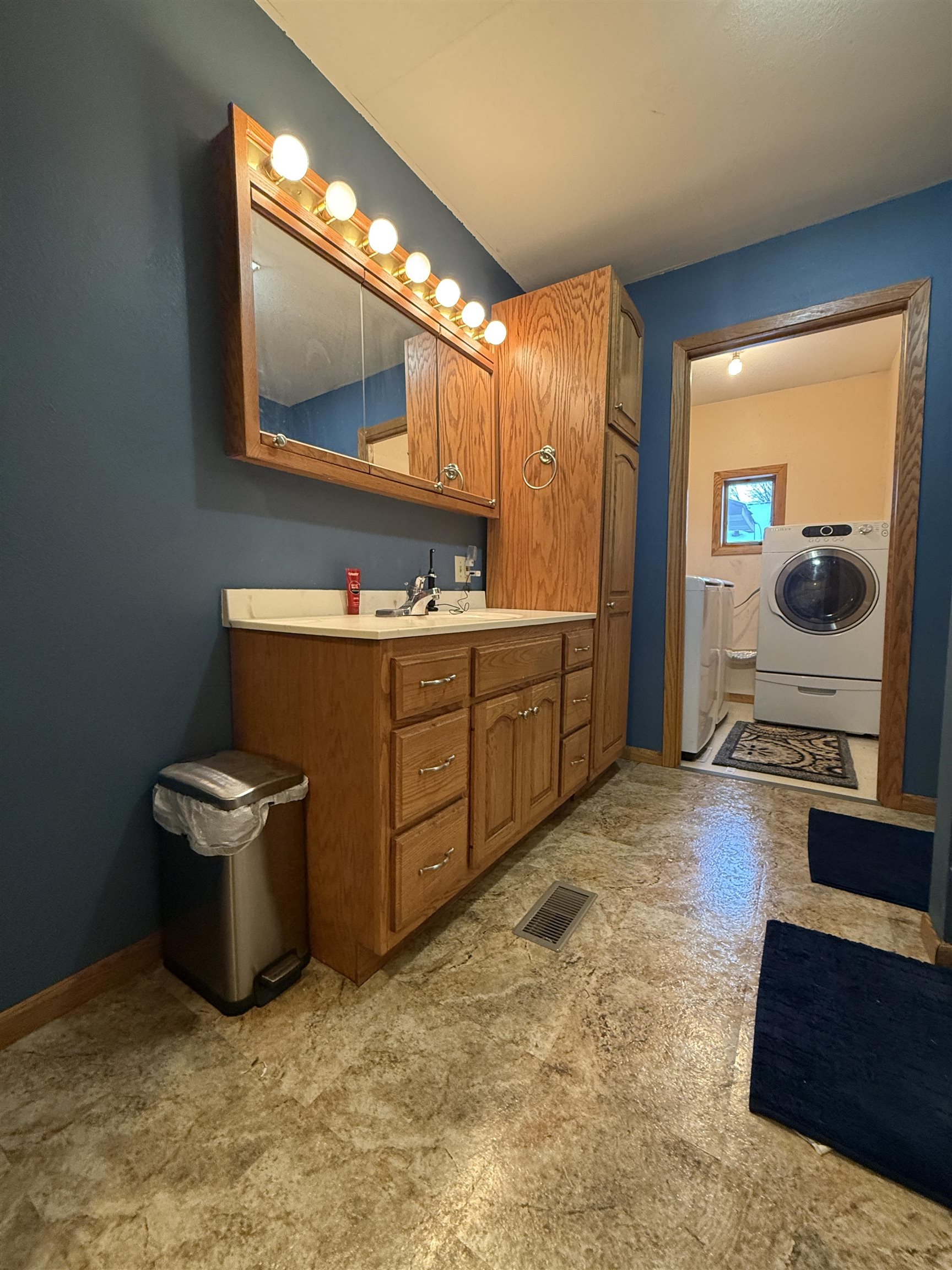 609 8th Street Northwest Chisholm, MN 55719 - Photo 17 of 26 Bathroom with vanity and light flooring