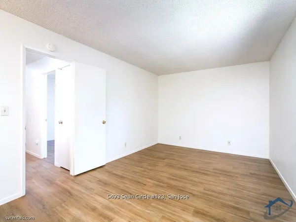 a view of empty room