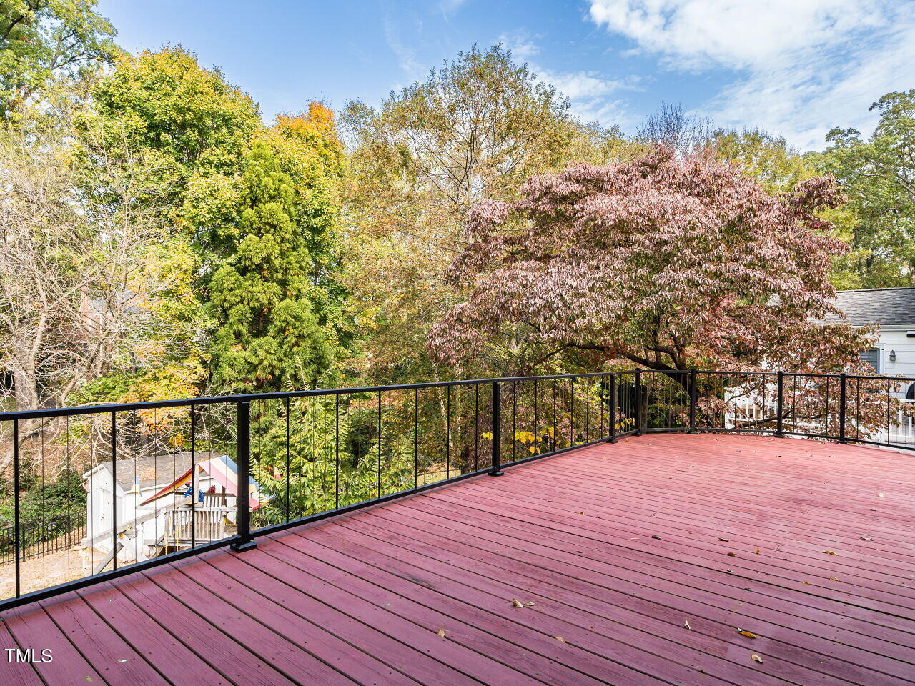 2315 Byrd Street Raleigh, NC 27608 - Photo 35 of 36 a view of a balcony with wooden floor