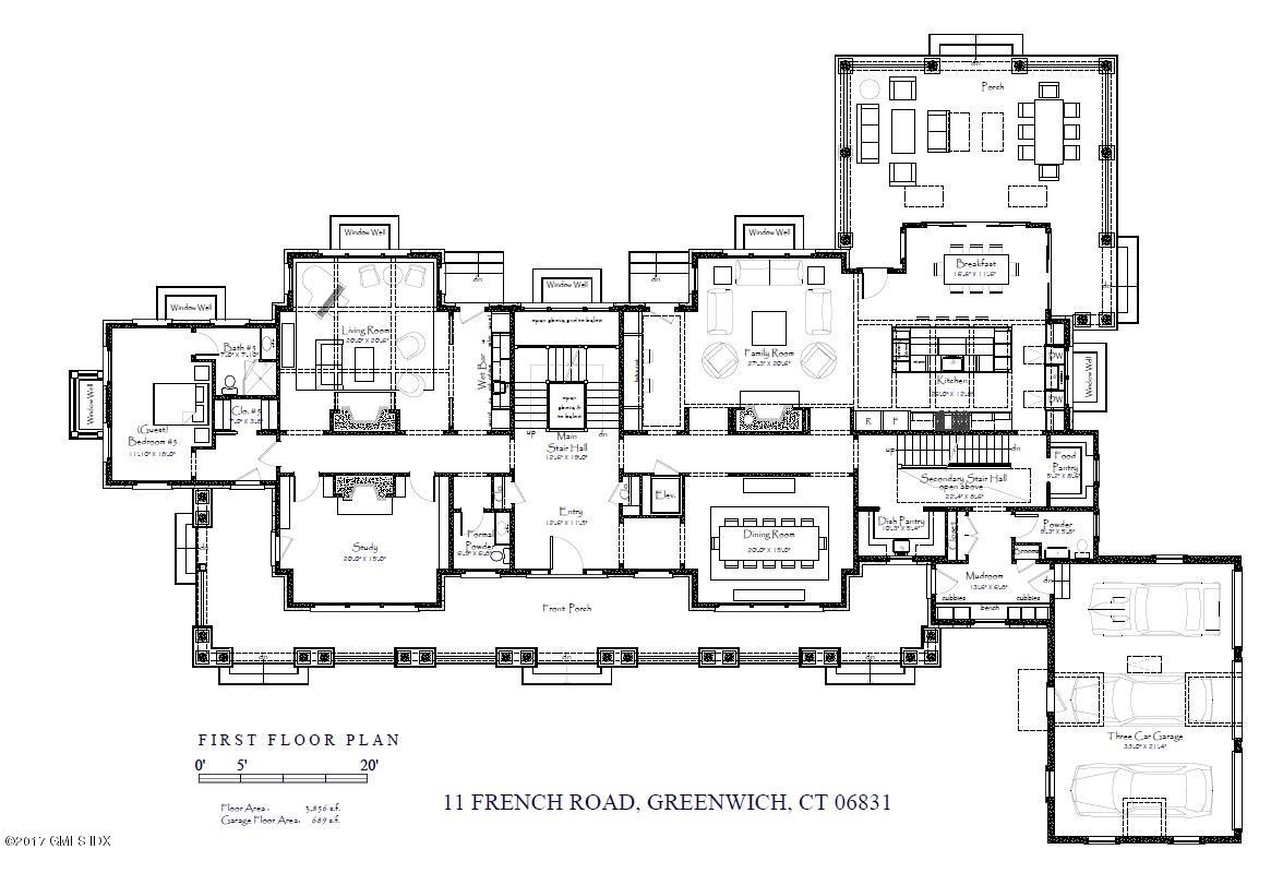 11 French Road Greenwich, CT 06831 - Photo 7 of 9 a black and white photo of a