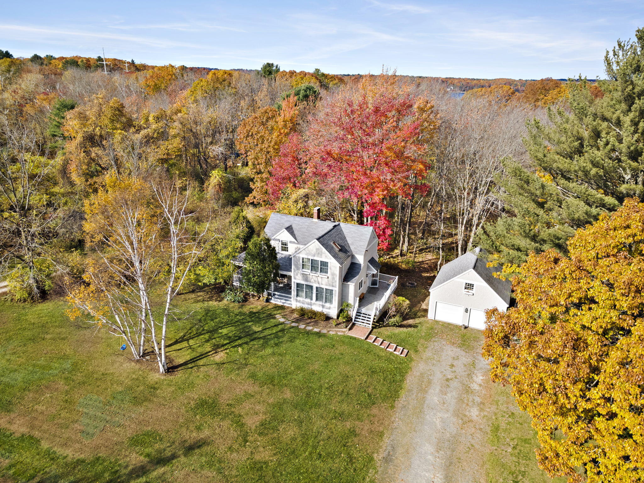 88 Groves Road Yarmouth, ME 04096 - Photo 2 of 38 8-web-or-mls-DJI_0517