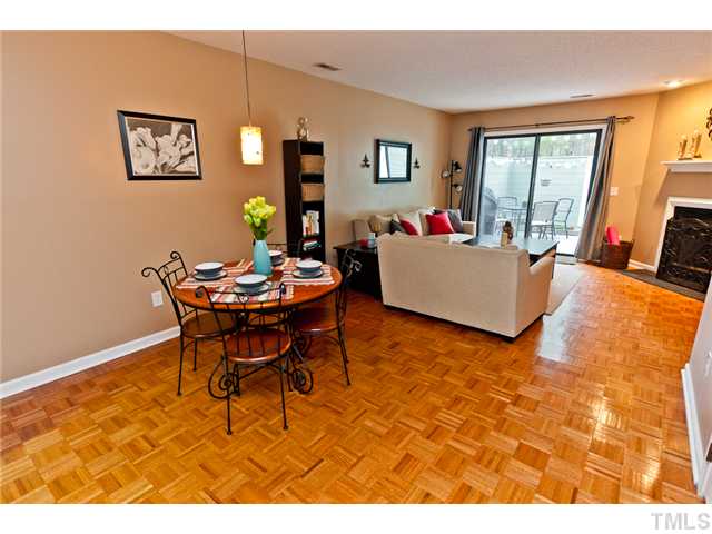 View of Dining Room to Living Room.