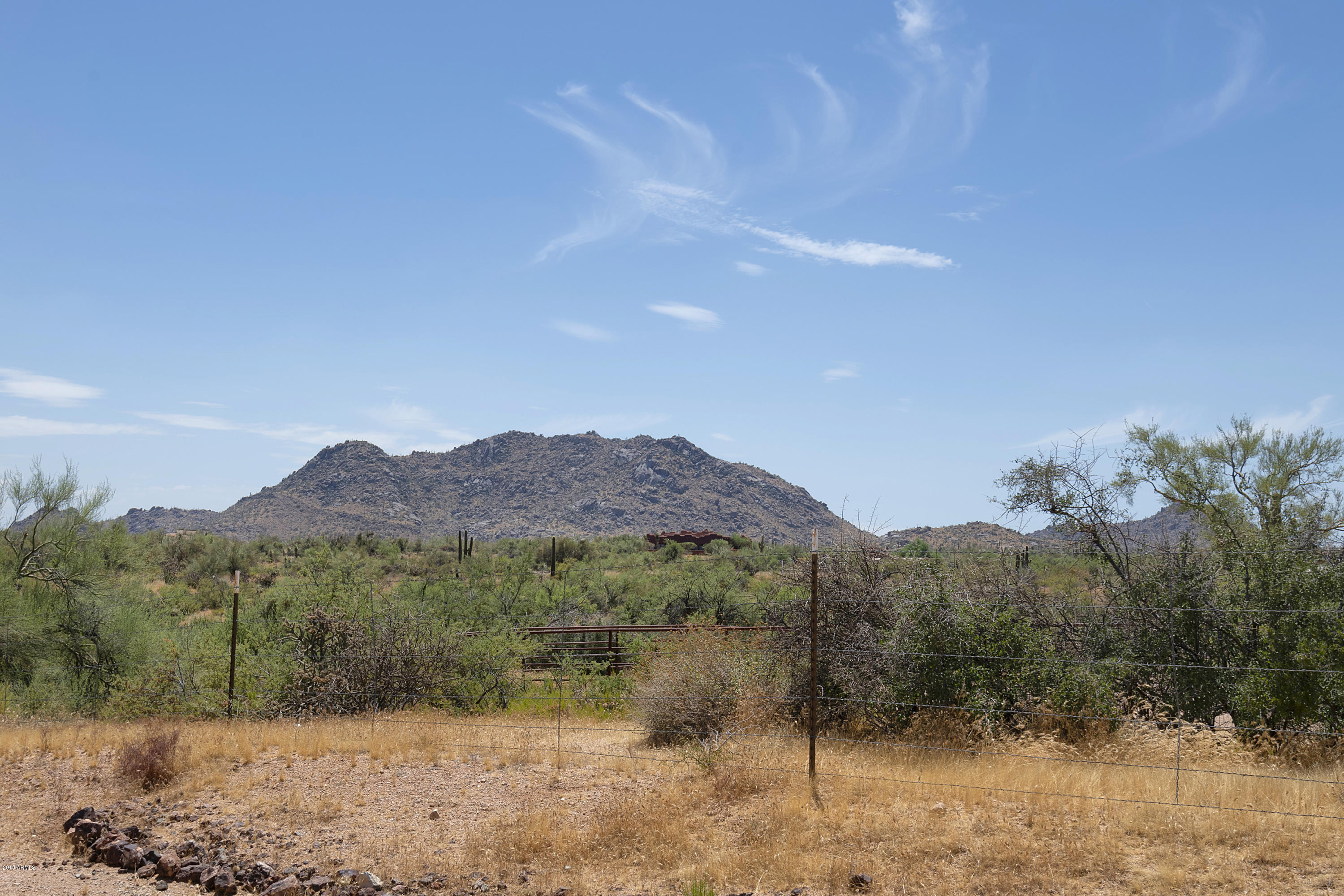 13849 East Hawknest Road Scottsdale, AZ 85262 - Photo 10 of 52 a view of a dry yard with mountain