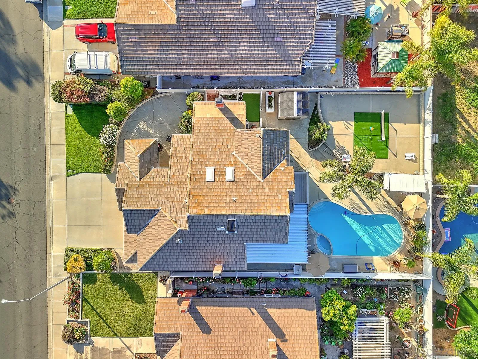 45774 Hopactong Street Temecula, CA 92592 - Photo 5 of 26 an aerial view of a house with a swimming pool