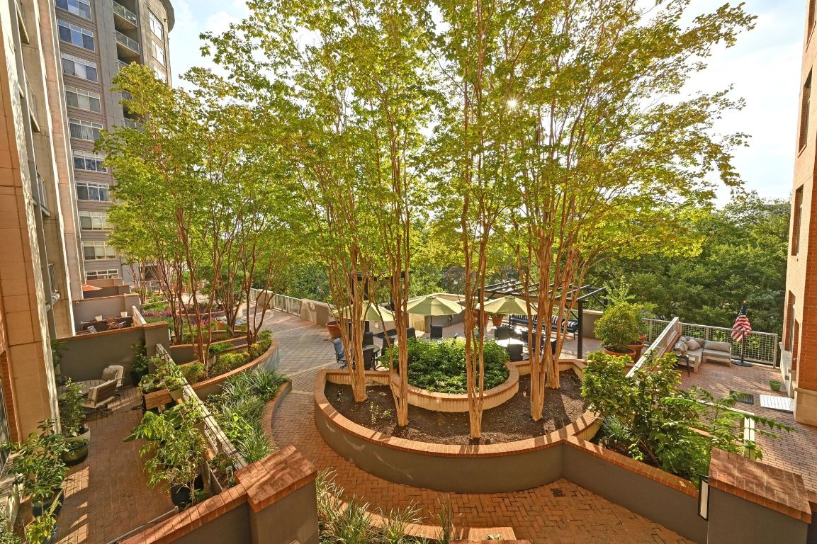 54 Rainey Street, Unit 416 Austin, TX 78701 - Photo 19 of 40 Surrounding community featuring view of wooded area