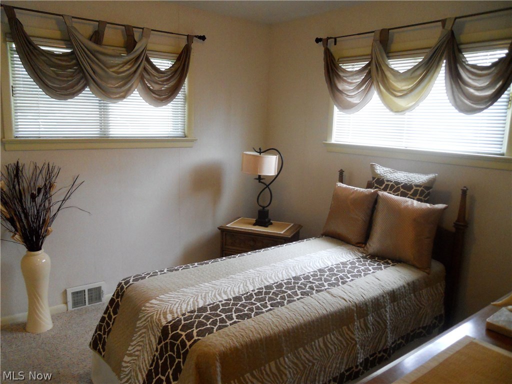 9409 David Road Garfield Heights, OH 44125 - Photo 9 of 20 Second Bedroom with beautiful window treatments.