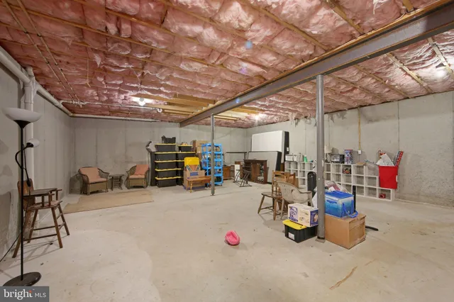 a view of storage and utility room