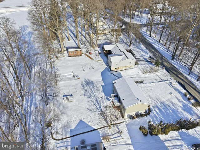 a view of city view and covered with snow