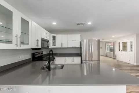 a gym hall with exercise machine