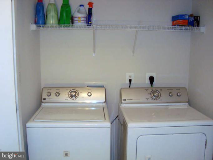 9137 Furey Road Lorton, VA 22079 - Photo 16 of 21 Washer and dryer on bedroom level - convenient!