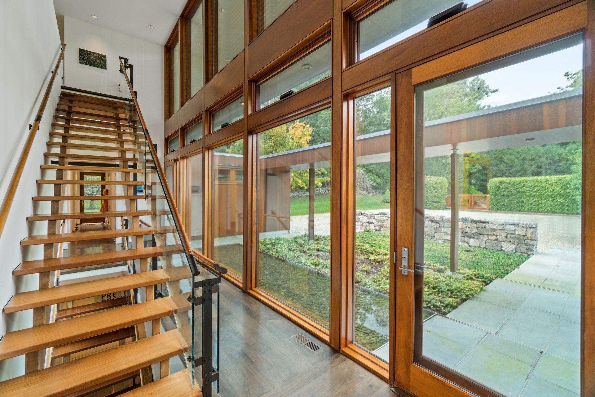 81 Cross Ridge Road New Canaan, CT 06840 - Photo 3 of 49 a view of entryway with staircase