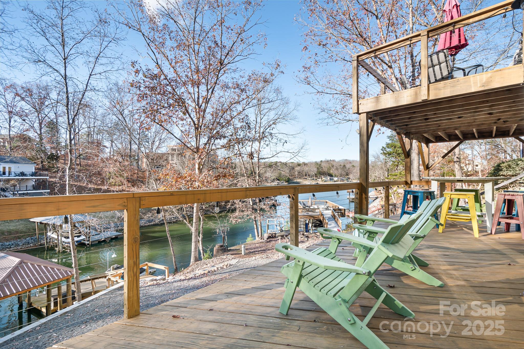 9044 Spanish Wells Court Tega Cay, SC 29708 - Photo 24 of 48 a view of a balcony with chairs