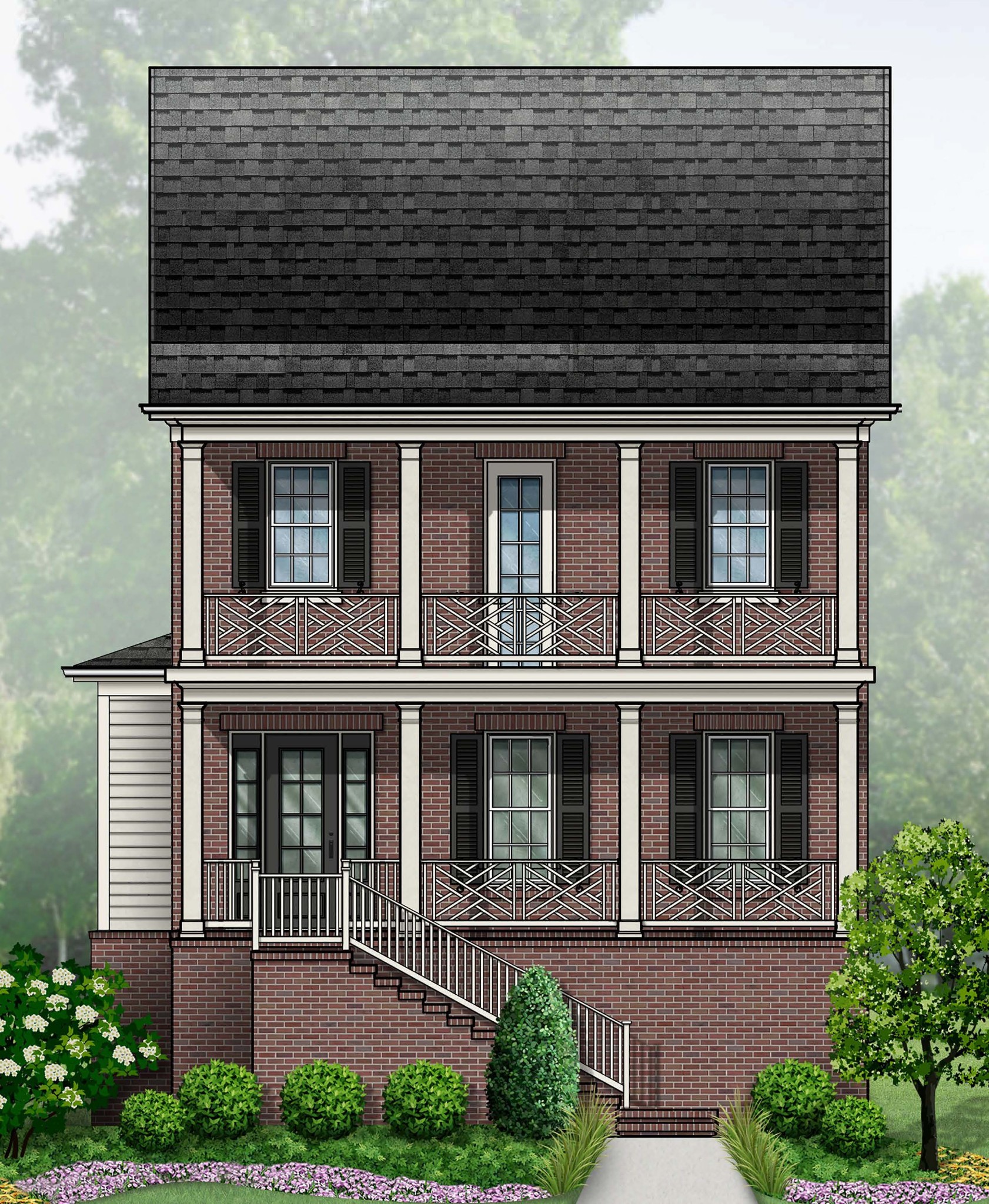1022 Conar Street Franklin, TN 37064 - Photo 1 of 3 a front view of a house with plants