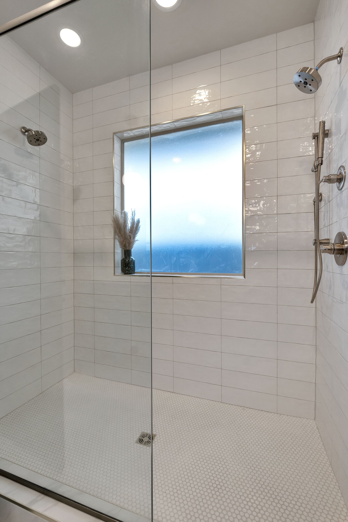 438 Patterson Street Nashville, TN 37211 - Photo 19 of 46 a bathroom with a glass shower door