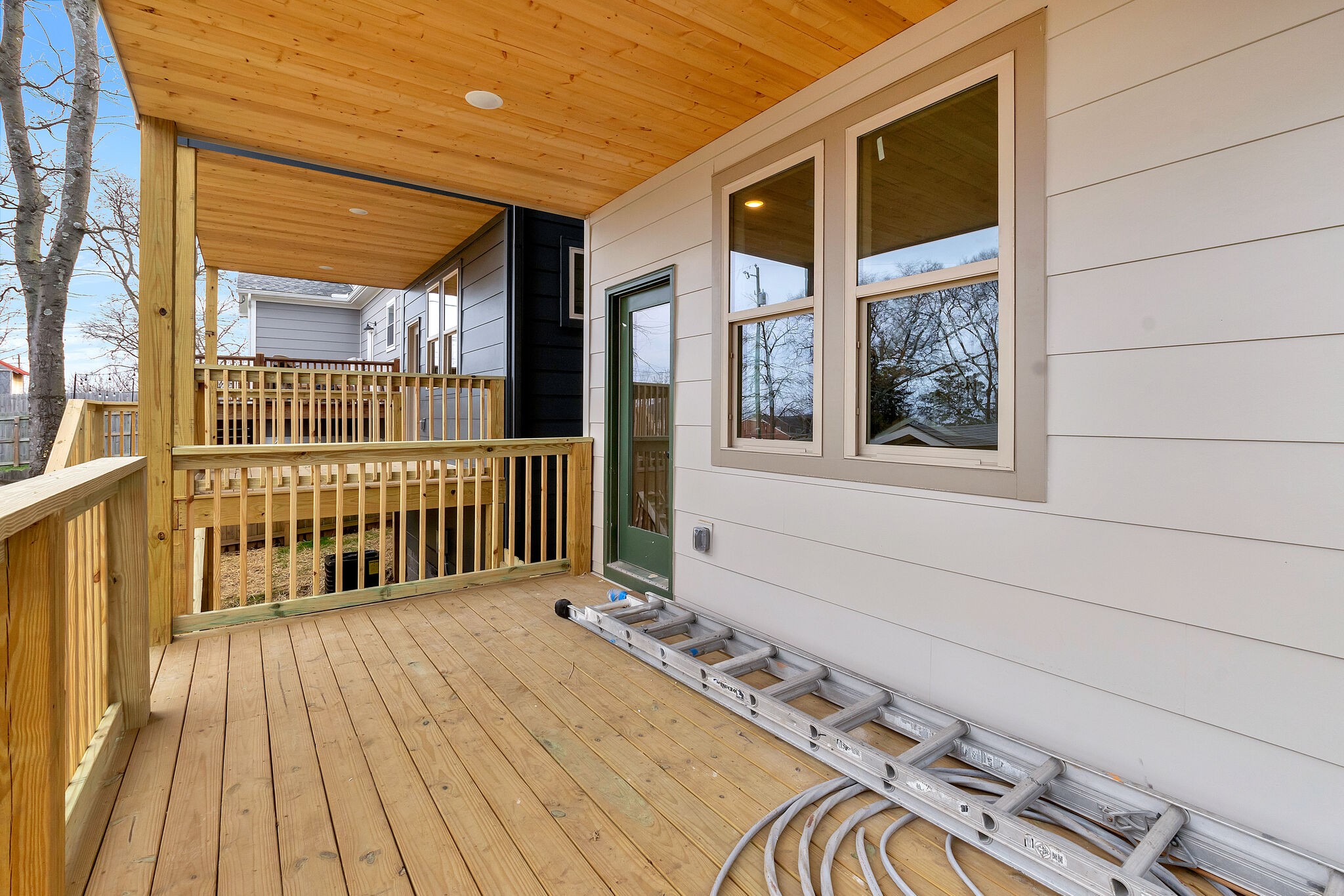 438 Patterson Street Nashville, TN 37211 - Photo 37 of 46 a view of a balcony with wooden floor