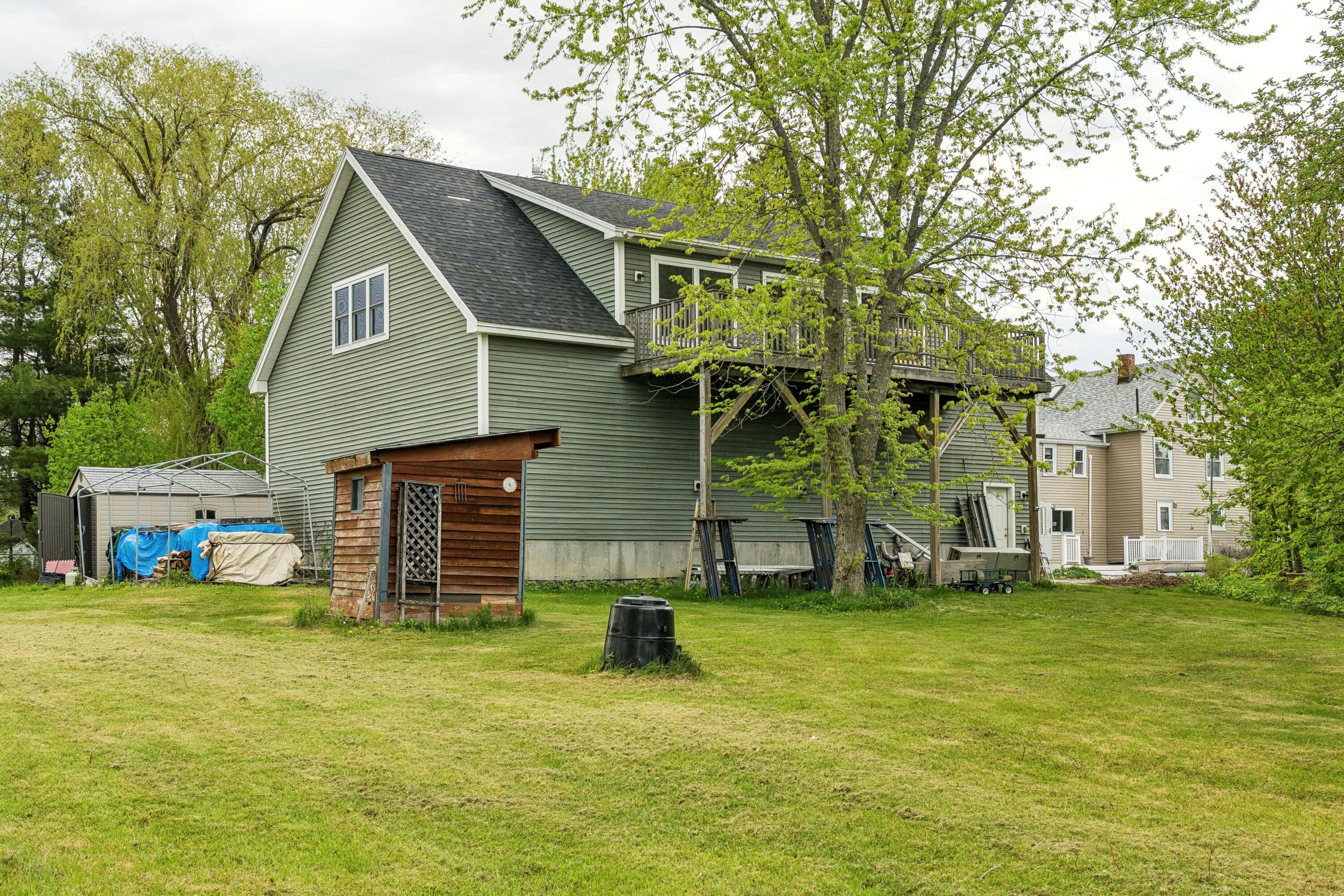 112 Payne Road Scarborough, ME 04074 - Photo 27 of 36 Garage South Elevation