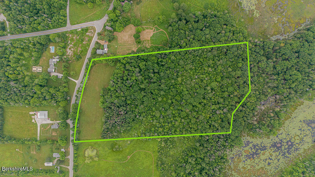 0 Sandisfield Road Sandisfield, MA 01255 - Photo 2 of 7 Aerial with rough lines laid out