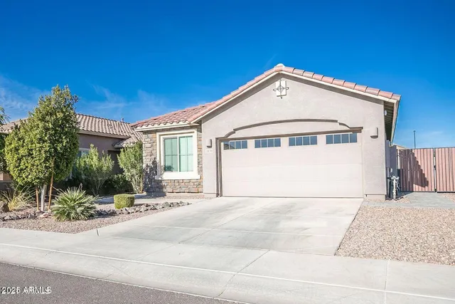 a view of a house with a outdoor space