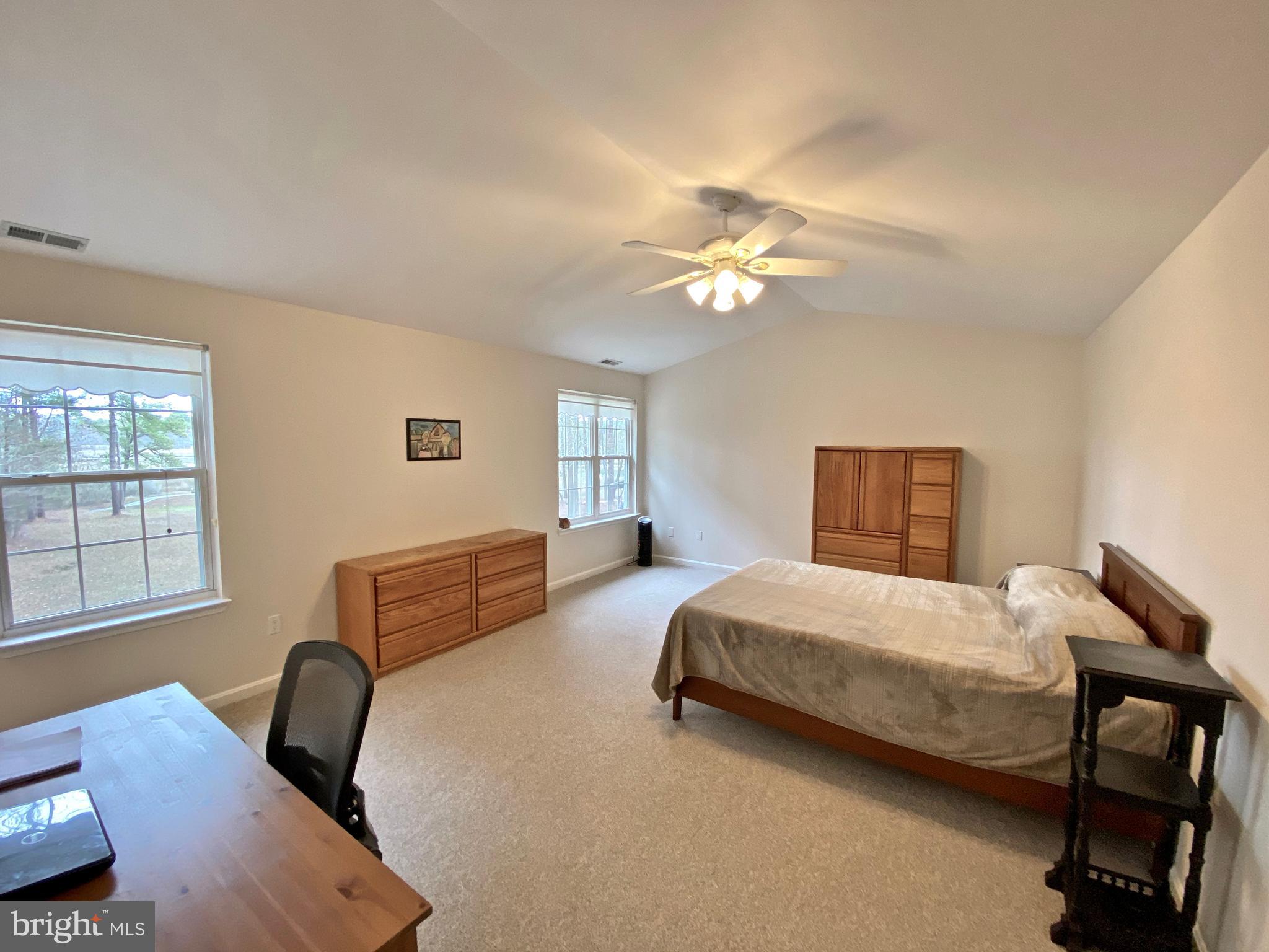 12210 Potomac View Road Newburg, MD 20664 - Photo 25 of 63 Upper Level - Master bedroom vaulted ceilings