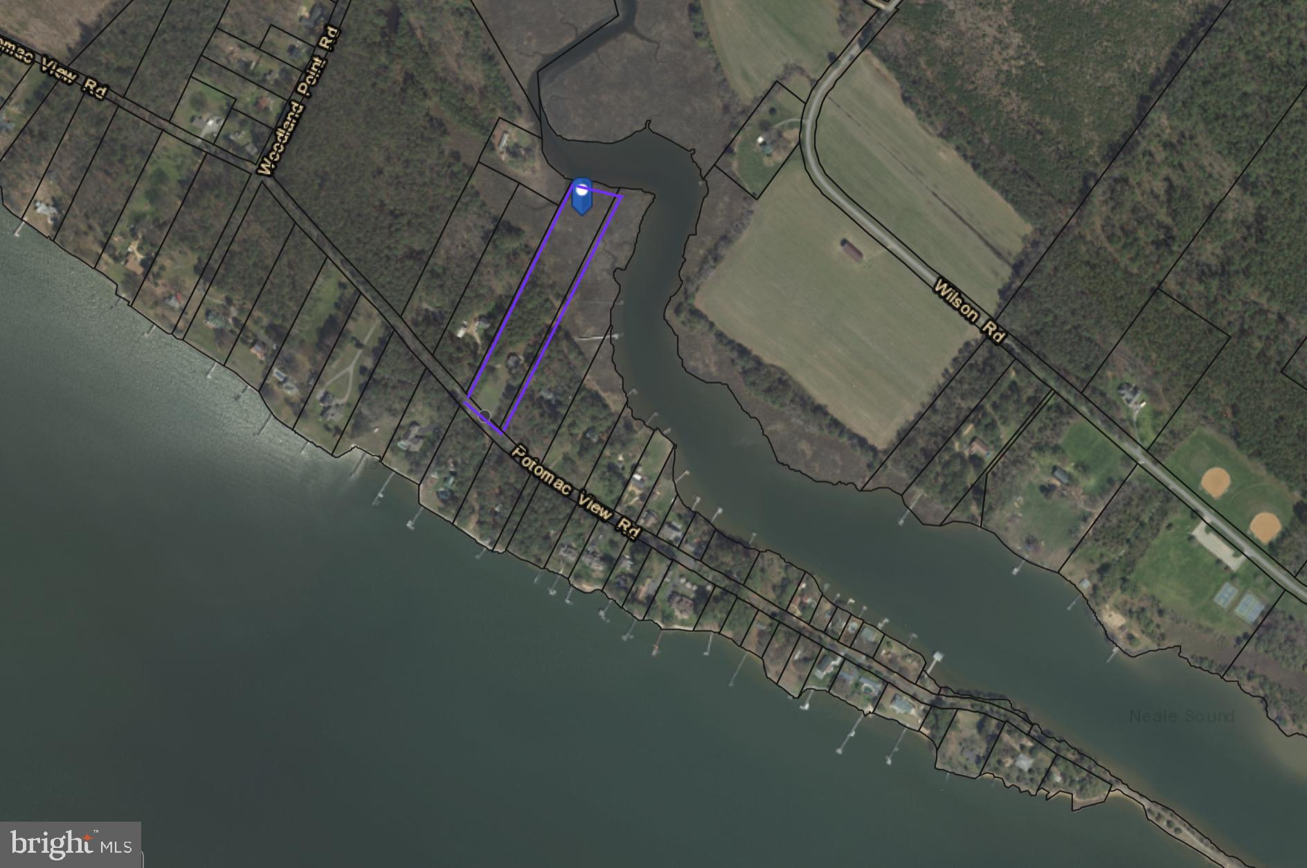12210 Potomac View Road Newburg, MD 20664 - Photo 63 of 63 Ariel view os lot