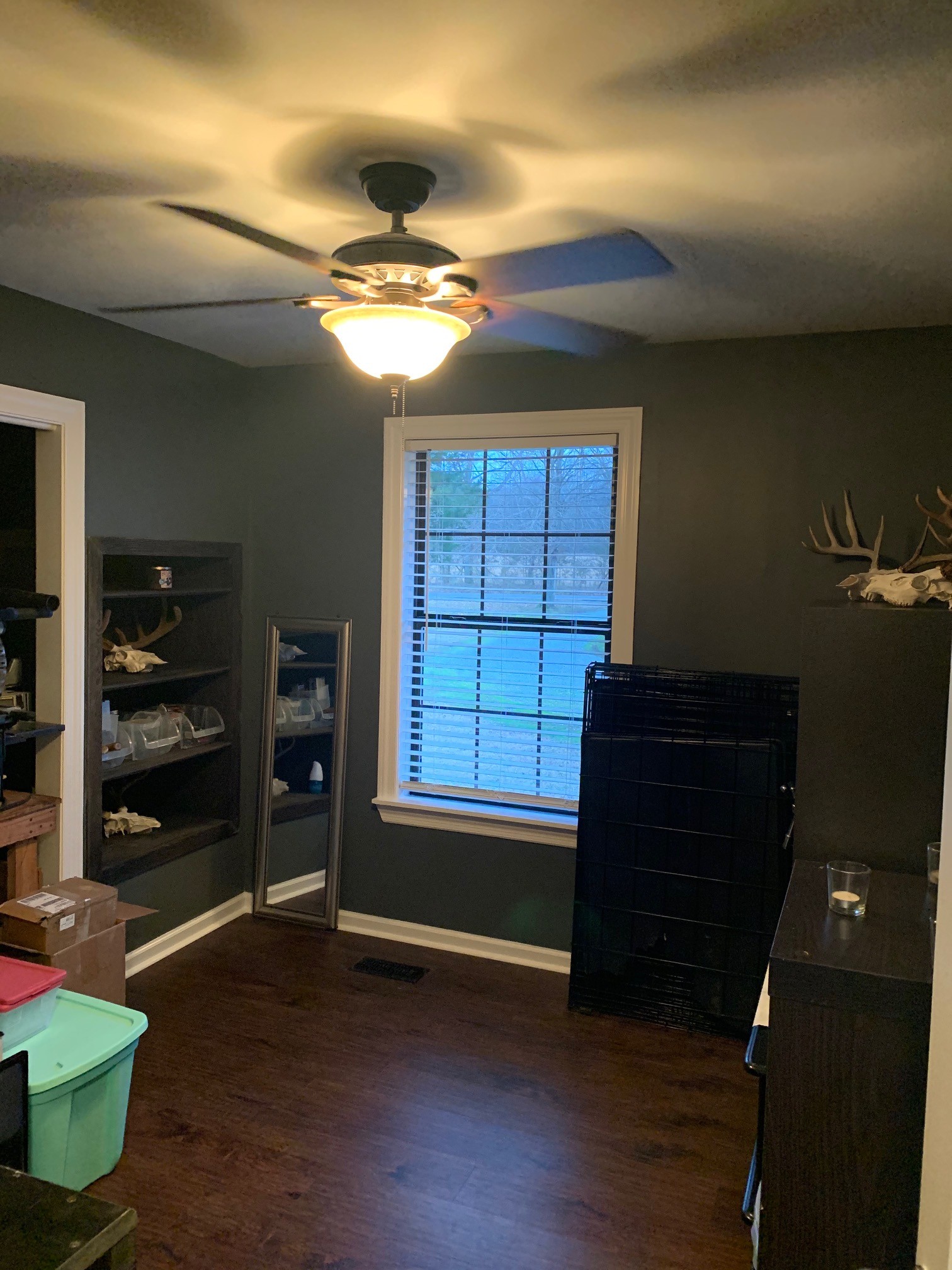 3255 Old Rome Pike Lebanon, TN 37087 - Photo 17 of 23 a view of empty room with wooden floor and fan