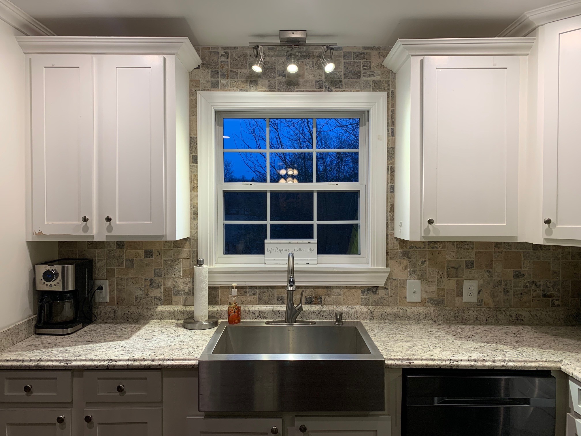 3255 Old Rome Pike Lebanon, TN 37087 - Photo 7 of 23 a kitchen with granite countertop a sink stainless steel appliances and cabinets