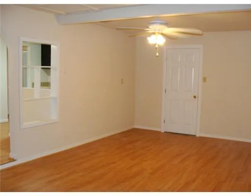 a view of empty room