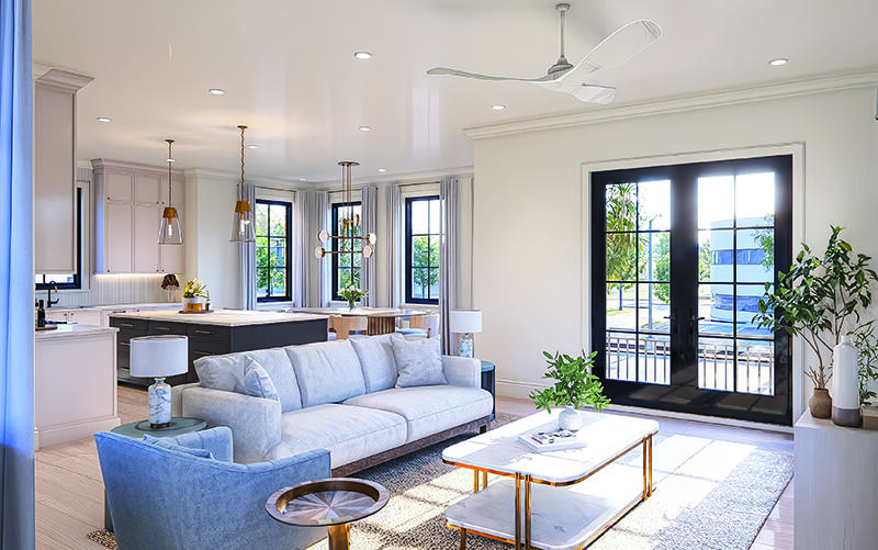 303 Queens Court, Unit 1 Mount Pleasant, SC 29464 - Photo 6 of 14 C_Living_Dining