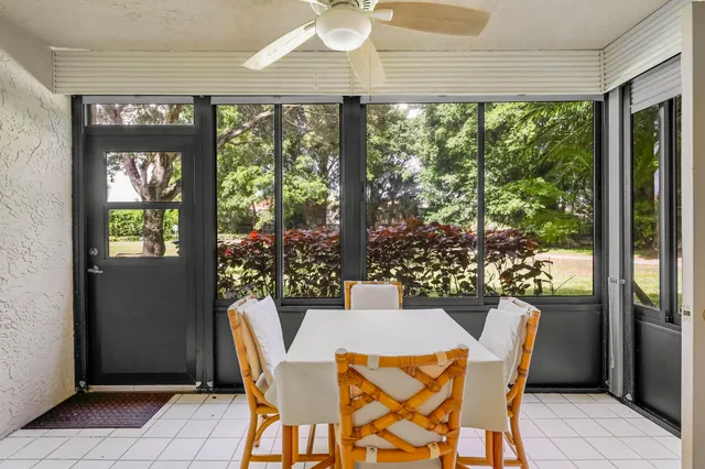 a view of a golf course