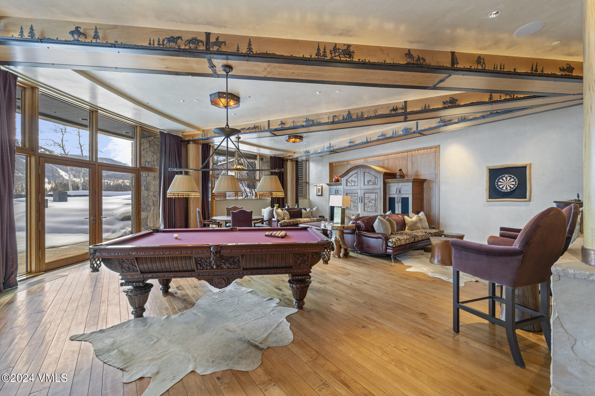 2400 Casteel Creek Road Edwards, CO 81632 - Photo 17 of 39 18 - saloon living room casteel