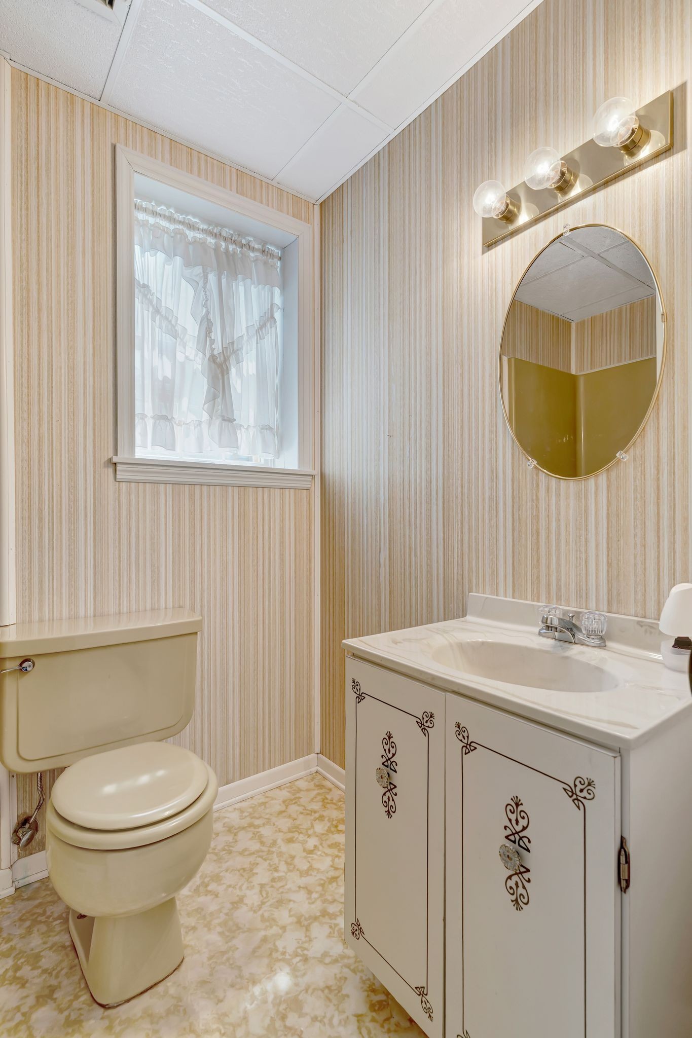 203 Rising Sun Terrace Old Hickory, TN 37138 - Photo 41 of 77 a bathroom with a sink a toilet and mirror