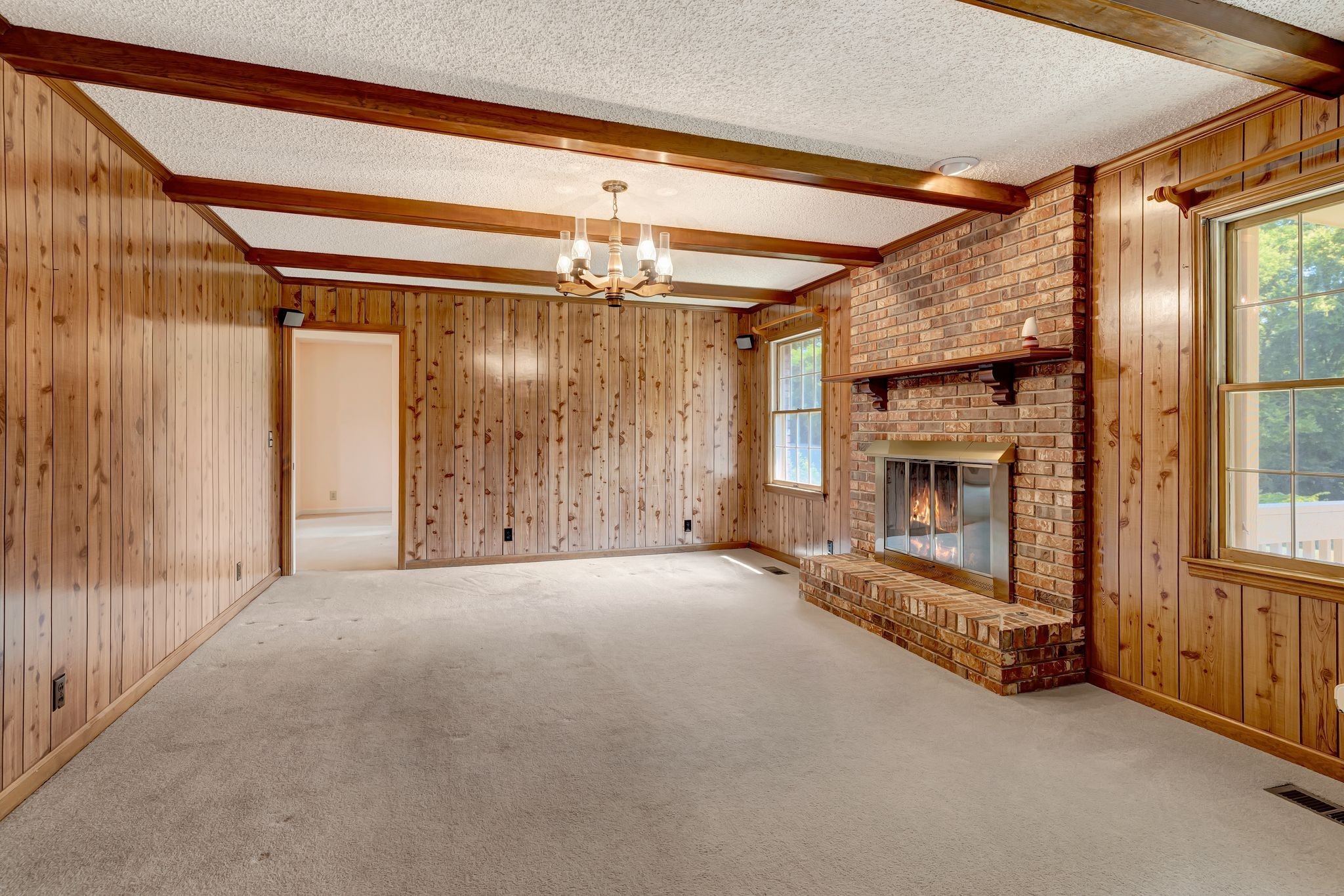 203 Rising Sun Terrace Old Hickory, TN 37138 - Photo 7 of 77 a view of an empty room with a fireplace and a window