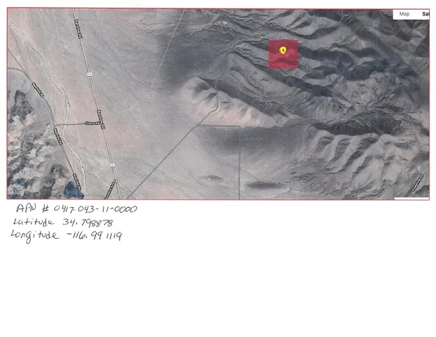 $20,000 | 11 Off Of The 247, Barstow, CA 92311