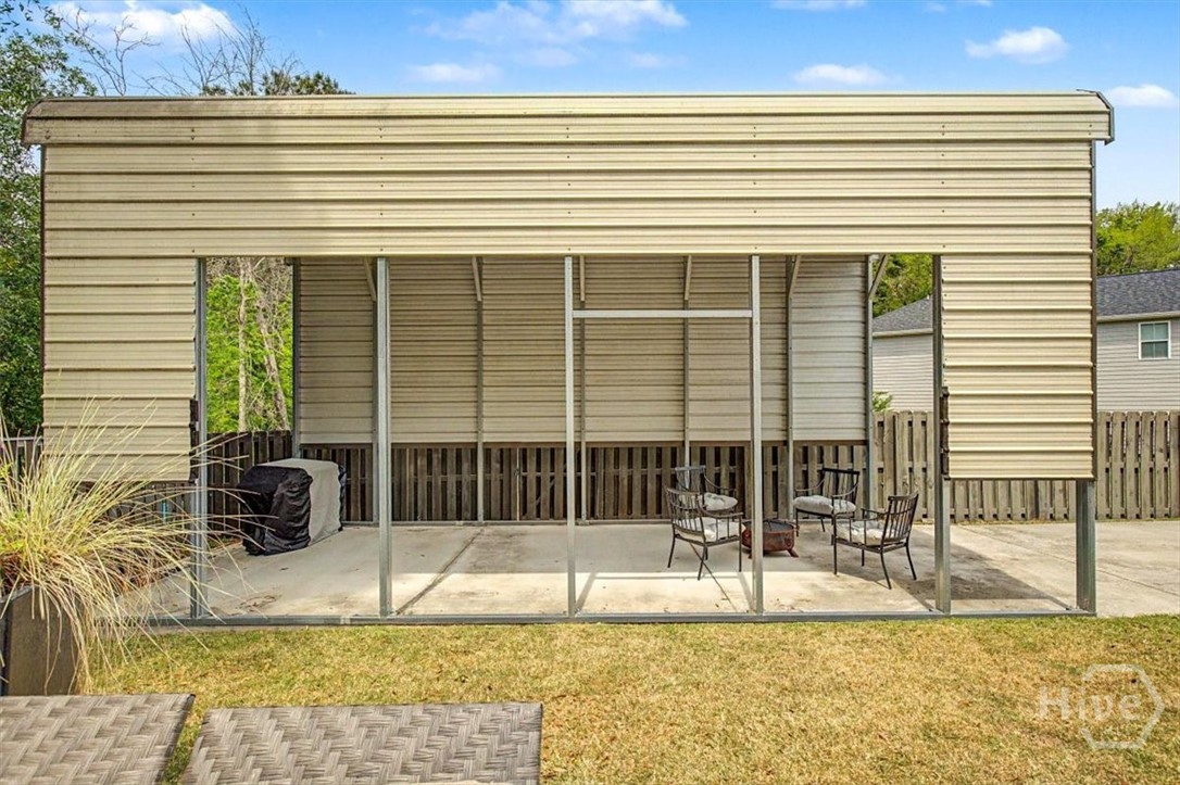 109 Red Oak Lane Rincon, GA 31326 - Photo 45 of 50 No RV? perfectly positioned as a party shed!!