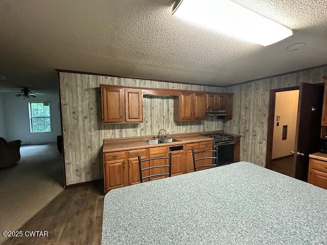 780 Hickory Flat Road Cedar Grove, TN 38321 - Photo 3 of 17 a large kitchen with granite countertop cabinets stainless steel appliances a sink and a large window