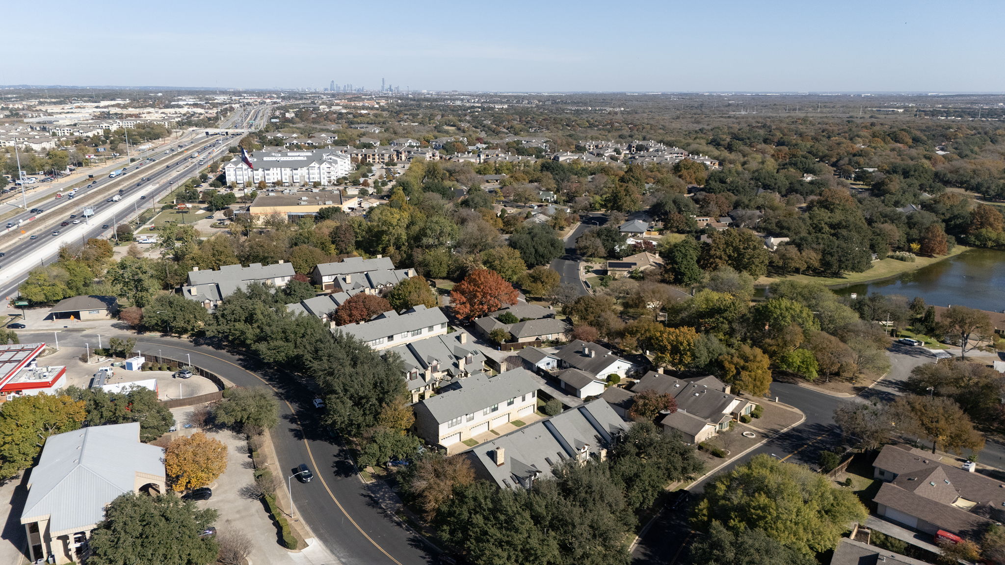 10819 Crown Colony Drive, Unit 11 Austin, TX 78747 - Photo 33 of 40 Major roadways make commuting and errands easy, while nearby shopping, dining, and services keep daily life convenient without pulling you far from home.