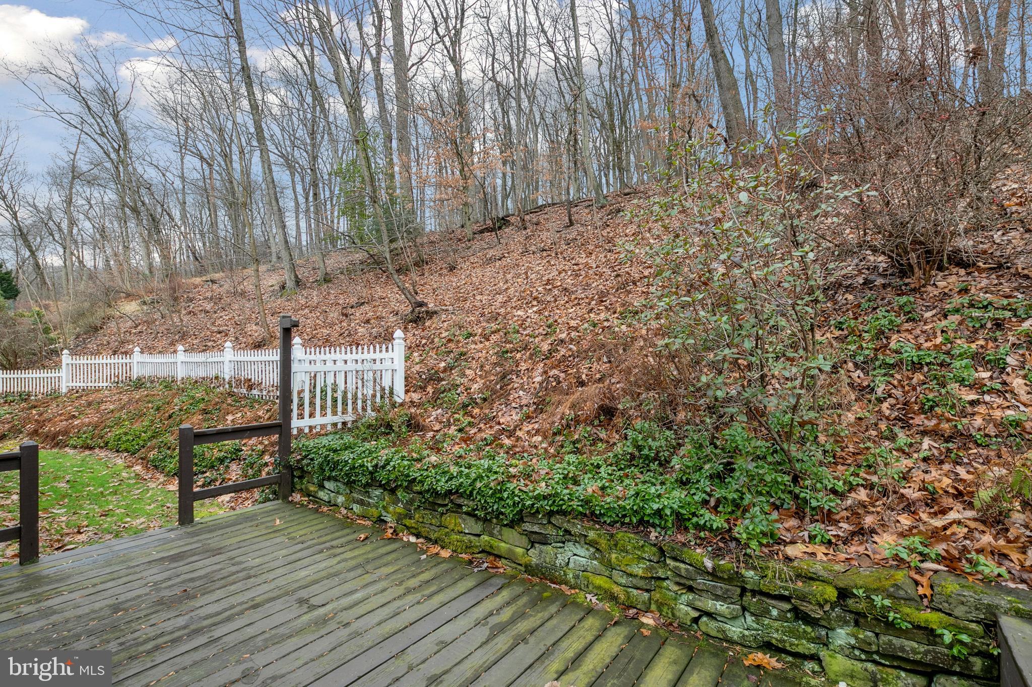 611 Brookwood Road Wayne, PA 19087 - Photo 15 of 41 a view of a wooden fence and floor